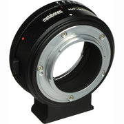 Metabones Nikon G to Micro FourThirds adapter (Black Matt) - With Tripod Foot (MB_NFG-m43-BM1)