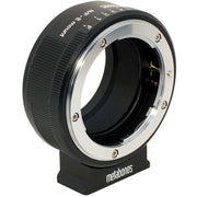 Metabones Nikon G to E-Mount adapter (Black Matt) - With Tripod Foot (MB_NFG-E-BM1)
