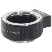 Metabones Minolta MD to E-mount T Adapter (Black Matt) - With Tripod Foot (MB_MD-E-BT1)
