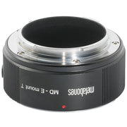 Metabones Minolta MD to E-mount T Adapter (Black Matt) - With Tripod Foot (MB_MD-E-BT1)