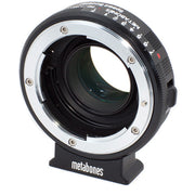 Metabones Speed Booster adaptor- Nikon G to BMCC Micro FourThirds (Black Matt) - With Tripod Foot (MB_SPNFG-BMCC-BM1)