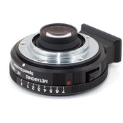 Metabones Speed Booster adaptor- Nikon G to BMCC Micro FourThirds (Black Matt) - With Tripod Foot (MB_SPNFG-BMCC-BM1)