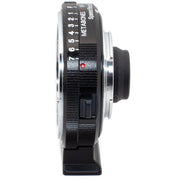 Metabones Speed Booster adaptor- Nikon G to BMCC Micro FourThirds (Black Matt) - With Tripod Foot (MB_SPNFG-BMCC-BM1)