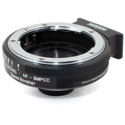 Metabones Speed Booster adaptor- Nikon G to BMPCC Micro FourThirds (Black Matt) - With Tripod Foot (MB_SPNFG-BMPCC-BM1)