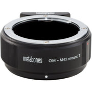 Metabones Olympus OM to Micro FourThirds adapter T (Black Matt) - With Tripod Foot (MB_OM-m43-BT2)