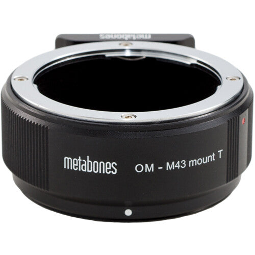 Metabones Olympus OM to Micro FourThirds adapter T (Black Matt) - With Tripod Foot (MB_OM-m43-BT2)
