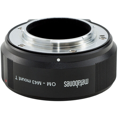 Metabones Olympus OM to Micro FourThirds adapter T (Black Matt) - With Tripod Foot (MB_OM-m43-BT2)