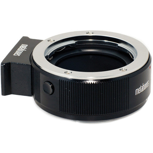 Metabones ROLLEI QBM to Micro FourThirds adapter (Black Matt) - With Tripod Foot  (MB_ROLLEI-m43-BM1)