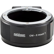 Metabones Olympus OM to E-Mount T Adapter (Black Matt) - With Tripod Foot (MB_OM-E-BT1)