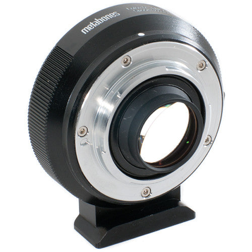 Metabones Speed Booster adaptor- Leica R to BMCC Micro FourThirds (Black Matt) - With Tripod Foot (MB_SPLR-BMCC-BM1)