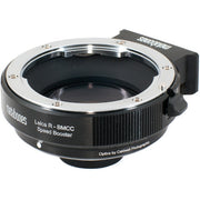 Metabones Speed Booster adaptor- Leica R to BMCC Micro FourThirds (Black Matt) - With Tripod Foot (MB_SPLR-BMCC-BM1)