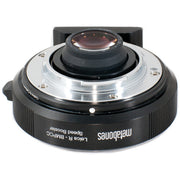 Metabones Speed Booster adaptor- Leica R to BMPCC Micro FourThirds (Black Matt) - With Tripod Foot (MB_SPLR-BMPCC-BM1)