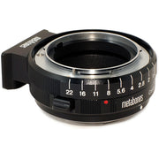 Metabones Contarex to Micro FourThirds adapter (Black Matt) - With Tripod Foot  (MB_CX-m43-BM1)