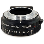 Metabones Contarex to Micro FourThirds adapter (Black Matt) - With Tripod Foot  (MB_CX-m43-BM1)