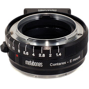 Metabones Contarex to E-Mount/ NEX T Adapter (Black Matt) - With Tripod Foot (MB_CX-E-BM1)