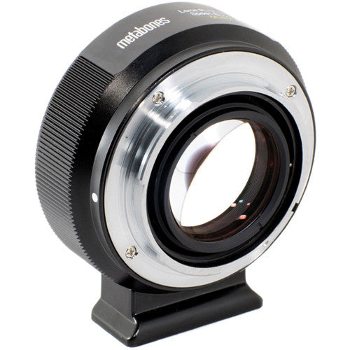 Metabones Speed Booster adaptor- Leica R to E-Mount ULTRA 0.71x (Black Matt) - With Tripod Foot (MB_SPLR-E-BM2)
