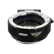 Metabones Speed Booster adaptor- Leica R to E-Mount ULTRA 0.71x (Black Matt) - With Tripod Foot (MB_SPLR-E-BM2)