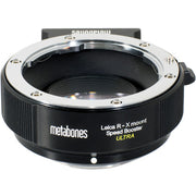 Metabones Speed Booster adapter- Leica R to X-Mount ULTRA 0.71x (Black Matt) - With Tripod Foot (MB_SPLR-X-BM2)