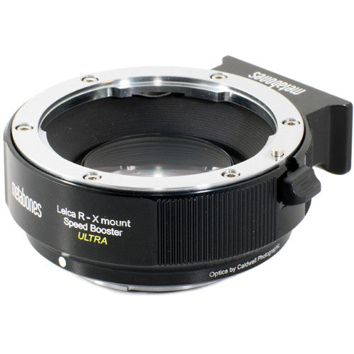 Metabones Speed Booster adapter- Leica R to X-Mount ULTRA 0.71x (Black Matt) - With Tripod Foot (MB_SPLR-X-BM2)
