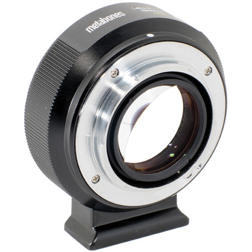 Metabones Speed Booster adapter- Leica R to X-Mount ULTRA 0.71x (Black Matt) - With Tripod Foot (MB_SPLR-X-BM2)