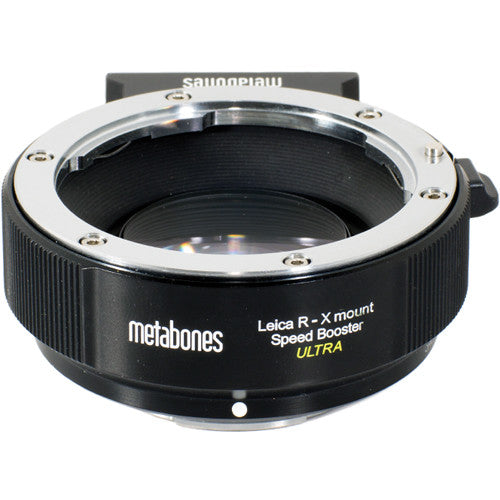 Metabones Speed Booster adapter- Leica R to X-Mount ULTRA 0.71x (Black Matt) - With Tripod Foot (MB_SPLR-X-BM2)