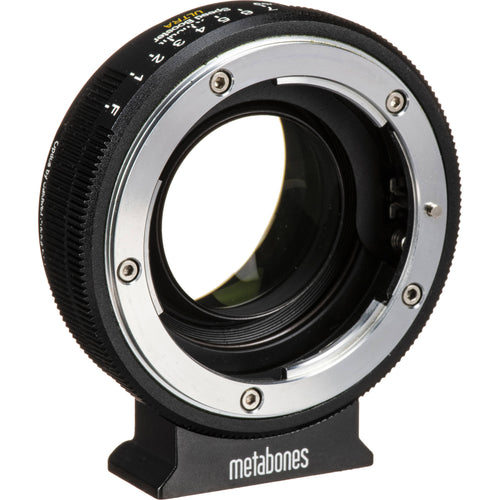 Metabones Speed Booster adaptor- Nikon G to X-Mount ULTRA 0.71x (Black Matt) - With Tripod Foot (MB_SPNFG-X-BM2)
