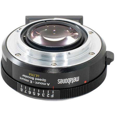 Metabones Speed Booster adaptor- ALPA to E-Mount ULTRA 0.71x (Black Matt) - No Tripod Foot (MB_SPALPA-E-BM2)