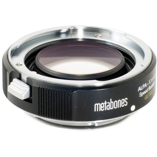Metabones Speed Booster adaptor- ALPA to X-Mount ULTRA 0.71x (Black Matt) - No Tripod Foot (MB_SPALPA-X-BM2)