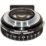 Metabones Speed Booster adaptor- Contarex to E-Mount 0.71x (Black Matt) - With Tripod Foot (MB_SPCX-E-BM1)