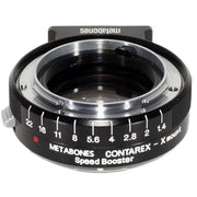 Metabones Speed Booster adaptor- Contarex- X-Mount 0.71x (Black Matt) - With Tripod Foot (MB_SPCX-X-BM1)