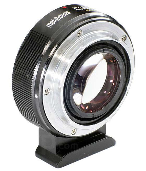 Metabones Speed Booster adaptor- Minolta MD to E-Mount ULTRA 0.71x (Black Matt) - With Tripod Foot (MB_SPMD-E-BM2)