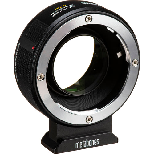 Metabones Speed Booster adaptor- Olympus OM to E-Mount ULTRA 0.71x (Black Matt) - With Tripod Foot (MB_SPOM-E-BM3)