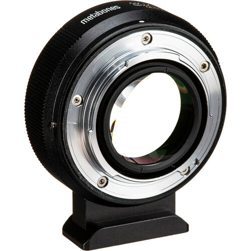 Metabones Speed Booster adaptor- Olympus OM to X-Mount ULTRA 0.71x (Black Matt) - With Tripod Foot (MB_SPOM-X-BM3)