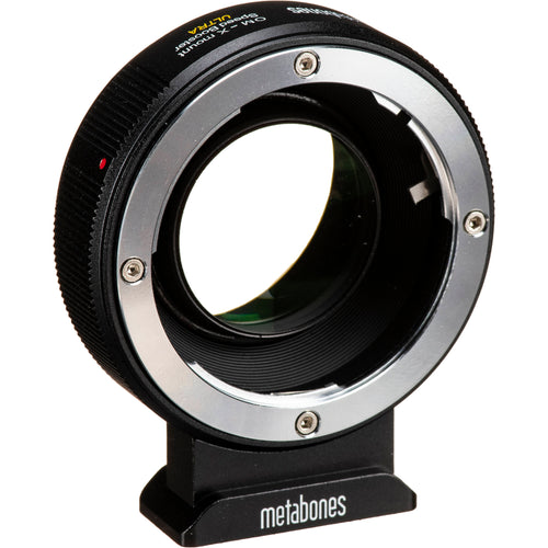 Metabones Speed Booster adaptor- Olympus OM to X-Mount ULTRA 0.71x (Black Matt) - With Tripod Foot (MB_SPOM-X-BM3)