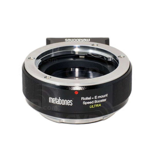 Metabones Speed Booster adaptor- ROLLEI QBM to X-Mount ULTRA 0.71x (Black Matt) - With Tripod Foot (MB_SPROLLEI-X-BM2)