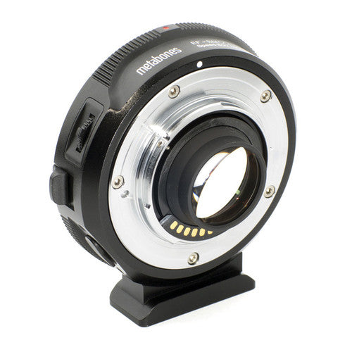 Metabones Speed Booster adaptor- Canon EF to BMCC T (Black Matt) - With Tripod Foot (MB_SPEF-BMCC-BT1)