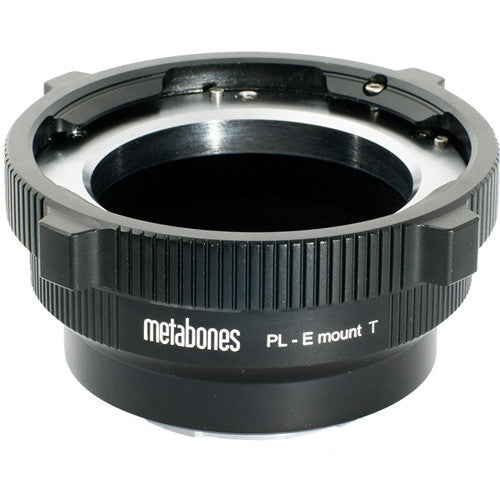 Metabones PL to E-Mount adapter (Black Matt) - With Tripod Foot (MB_PL-E-BT1)
