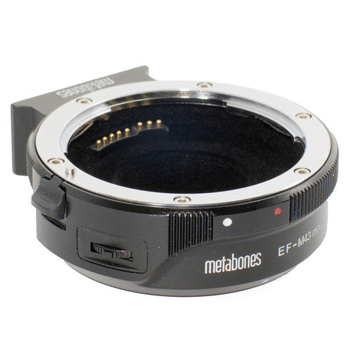 Metabones Canon EF to Micro Four Thirds T adapter (Black Matt) - With Tripod Foot (MB_EF-m43-BT2)