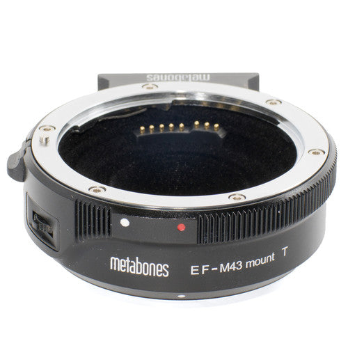 Metabones Canon EF to Micro Four Thirds T adapter (Black Matt) - With Tripod Foot (MB_EF-m43-BT2)