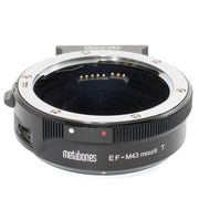 Metabones Canon EF to Micro Four Thirds T adapter (Black Matt) - With Tripod Foot (MB_EF-m43-BT2)