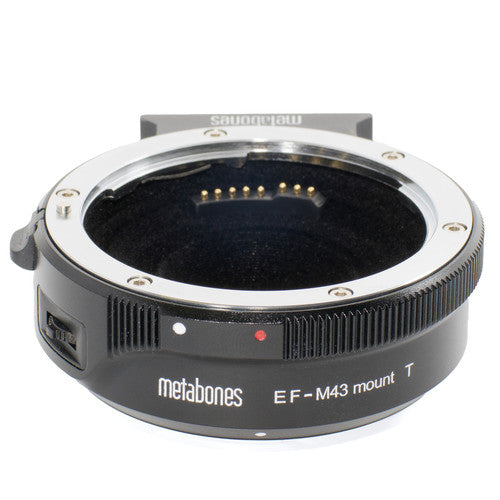 Metabones Canon EF to Micro Four Thirds T adapter (Black Matt) - With Tripod Foot (MB_EF-m43-BT2)