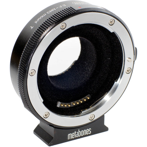 Metabones Canon EF to Micro Four Thirds T adapter (Black Matt) - With Tripod Foot (MB_EF-m43-BT2)