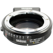 Metabones Nikon G to Micro FourThirds Speed Booster XL 0.64x (Black Matt) - With Tripod Foot (MB_SPNFG-M43-BM2)