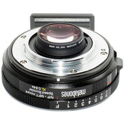Metabones Nikon G to Micro FourThirds Speed Booster XL 0.64x (Black Matt) - With Tripod Foot (MB_SPNFG-M43-BM2)