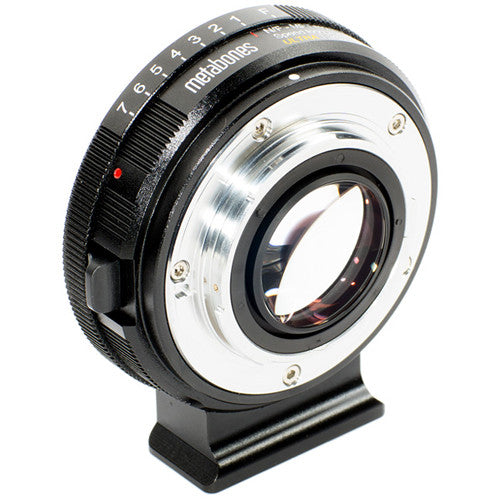 Metabones Nikon G to Micro FourThirds Speed Booster ULTRA 0.71x (Black Matt) - With Tripod Foot (MB_SPNFG-M43-BM3)