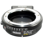 Metabones Nikon G to Micro FourThirds Speed Booster ULTRA 0.71x (Black Matt) - With Tripod Foot (MB_SPNFG-M43-BM3)