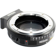 Metabones Nikon G to Micro FourThirds Speed Booster ULTRA 0.71x (Black Matt) - With Tripod Foot (MB_SPNFG-M43-BM3)