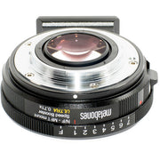Metabones Nikon G to Micro FourThirds Speed Booster ULTRA 0.71x (Black Matt) - With Tripod Foot (MB_SPNFG-M43-BM3)