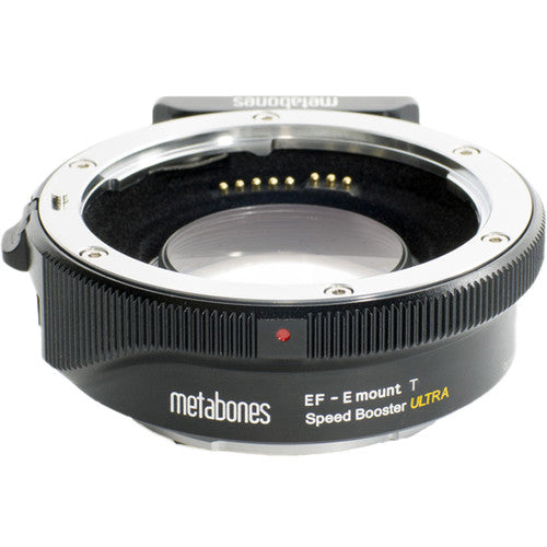 Metabones Canon EF to E Mount T Speed Booster ULTRA 0.71x II (Black Matt) - With Tripod Foot (MB_SPEF-E-BT4)