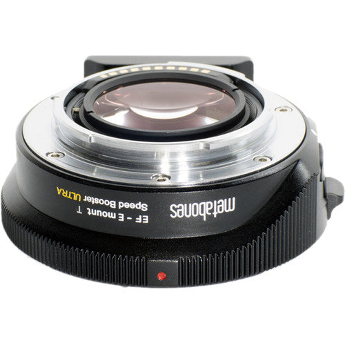 Metabones Canon EF to E Mount T Speed Booster ULTRA 0.71x II (Black Matt) - With Tripod Foot (MB_SPEF-E-BT4)